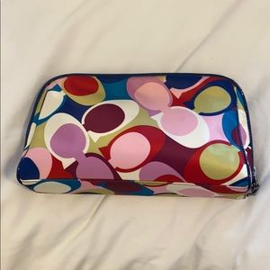 Coach cosmetic pouch